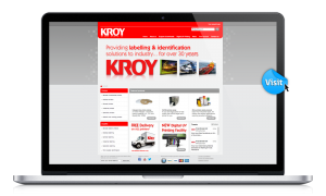 Kroy website design